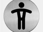 DURABLE Piktogramm WC Herren 8.3 cm
