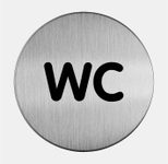 DURABLE Piktogramm WC 8.3 cm