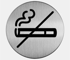 DURABLE Piktogramm Nichtraucher 8.3 cm