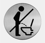 DURABLE Piktogramm Bitte setzen 8.3 cm