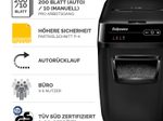 Fellowes Automax 200c Aktenvernichter mit Partikelschnitt