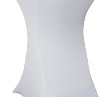 Stehtischhusse weiß Ø 85cm Stehtischhusse