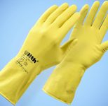 Ulith Gummihandschuhe L gelb