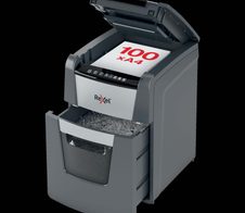 Rexel Optimum AutoFeed 100M Aktenvernichter mit Partikelschnitt