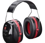 3M Peltor™ Optime™ III Kapselgehörschutz 35 dB schwarz, rot