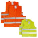 LEINA-WERKE Warnwesten orange Einheitsgröße