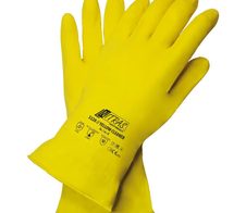 NITRAS® Gummihandschuhe M gelb