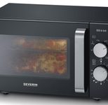 Severin Mikrowelle MW 7762 schwarz, edelstahl