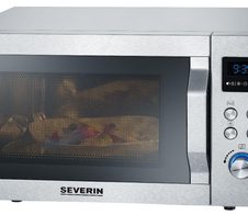 Severin Mikrowelle MW 7774 silber
