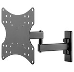 goobay TV-Wandhalterung Basic FULLMOTION (S) schwarz