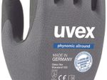 uvex Arbeitshandschuhe phynomic allround 9 grau, schwarz