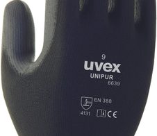 uvex Arbeitshandschuhe Unipur 6639 8 schwarz