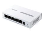 ASUS EBP15 ExpertWiFi 5-Port GbE Smart Managed PoE+ Switch (4 PoE+ Ports, 60W, unterstützt PoE Prioritätseinstellung, perfekt für PoE APs, IP Kameras, VoIP Telefone, zentralisierte App-Verwaltung mit ExpertWiFi Router)