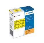 HERMA Klebenummern gelb
