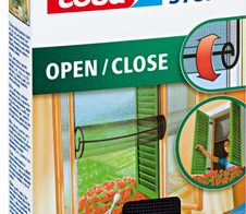 tesa Fliegengitter INSECT STOP OPEN/CLOSE anthrazit 1,3 x 1,5 m
