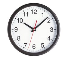 TFA® Wanduhr 98.1077 schwarz