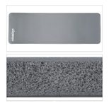 relaxdays Yogamatte grau 60,0 x 180,0 x 1,0