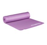 relaxdays Yogamatte violett 60,0 x 180,0 x 1,0