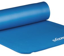 relaxdays Yogamatte blau 60,0 x 180,0 x 1,0