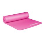 relaxdays Yogamatte pink 60,0 x 180,0 x 1,0
