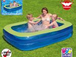HAPPY PEOPLE® Planschbecken Family Pool blau, grün 200,0 x 150,0 x 50,0