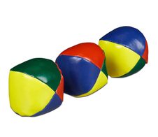 relaxdays Jonglierbälle mehrfarbig