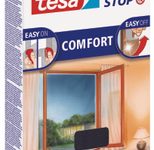 tesa Fliegengitter INSECT STOP anthrazit 1,30 x 1,30 m