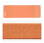 relaxdays Yogamatte orange 60,0 x 180,0 x 1,0