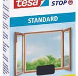 tesa Fliegengitter Insect Stop STANDARD anthrazit 1,0 x 1,0 m
