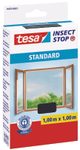 tesa Fliegengitter Insect Stop STANDARD anthrazit 1,0 x 1,0 m