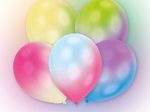 amscan® Luftballons LED Farbverlauf mehrfarbig