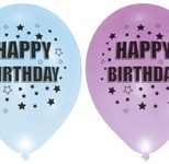 amscan® Luftballons LED Happy Birthday bunt