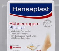 Hansaplast Hühneraugen-Pflaster beige, weiß