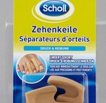 Scholl Zehenschutz beige