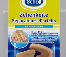 Scholl Zehenschutz beige