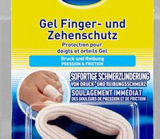 Scholl Zehenschutz beige