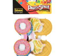 Idena Partyzubehör Brillen mehrfarbig