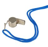 Idena Trillerpfeife silber/blau