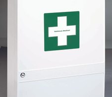 Holthaus Medical Medizinschrank Famulus weiß