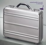 ALUMAXX Aktenkoffer MERCATO silber bis 43,2 cm (17 Zoll)
