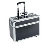 ALUMAXX Pilotenkoffer C-2 schwarz/silber bis 43,2 cm (17 Zoll)
