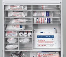 Holthaus Medical Medizinschrank Rollmed weiß