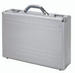 ALUMAXX Aktenkoffer KRONOS silber bis 43,2 cm (17 Zoll)