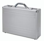 ALUMAXX Aktenkoffer KRONOS silber bis 43,2 cm (17 Zoll)