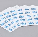 WOLF & APPENZELLER Klebenummern blau