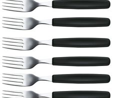 VICTORINOX Gabeln Tafelgabeln schwarz, silber