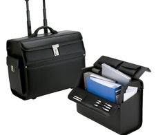 Alassio Pilotenkoffer MONDO schwarz bis 43,2 cm (17 Zoll)