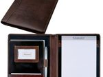 Alassio Konferenzmappe Monaco für A5 dunkelbraun