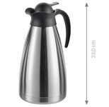 Esmeyer Isolierkanne THERMOART 1,0 l silber