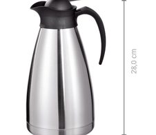 Esmeyer Isolierkanne THERMOART 1,5 l silber